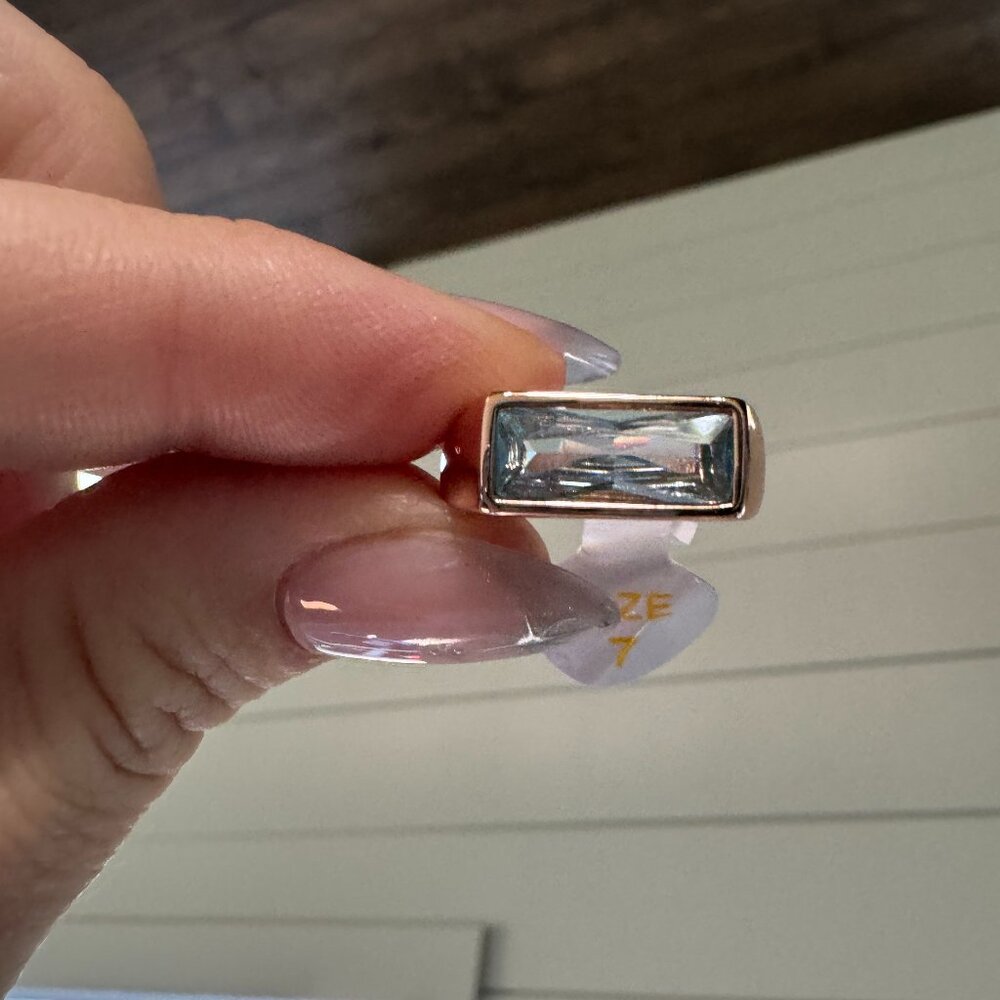 Bomb Party March Aquamarine 2025 Ring